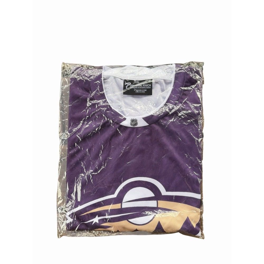 SEALED Authentic NHL Minnesota Wild X Prince Night Purple Gold Jersery Size XXL